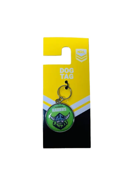 NRL Pet ID Tag - Canberra Raiders - Engravable - 30mm diameter - Image 2