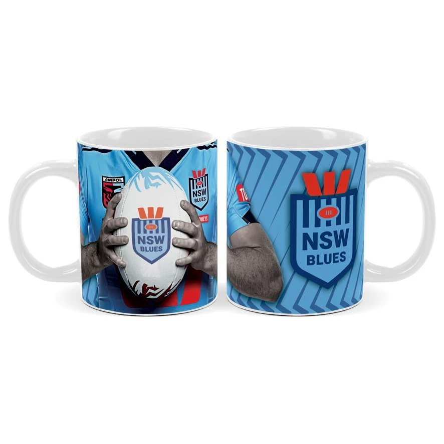 NRL Player Coffee Mug - New South Wales Blues - NSW - Cup - Origin - Image 2