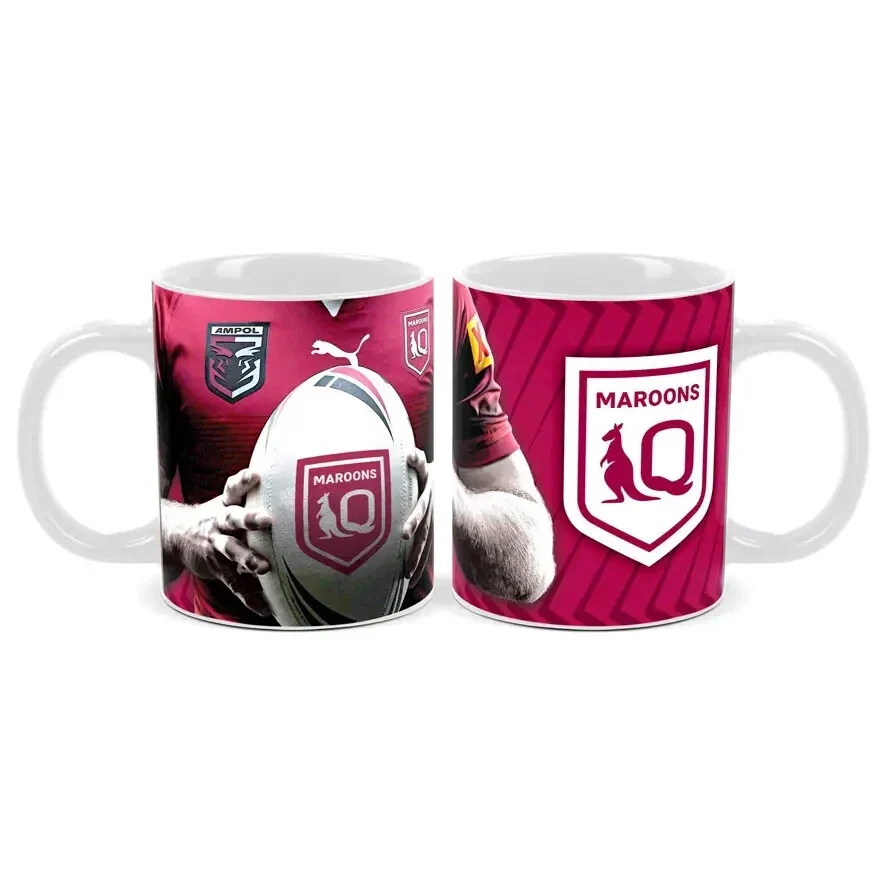NRL Player Coffee Mug - Queensland Maroons - QLD - Cup - Origin - Image 2