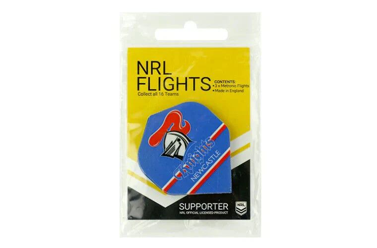 NRL Replacement Dart Flights Set Of 3 - Newcastle Knights - Darts - Blue - Image 2
