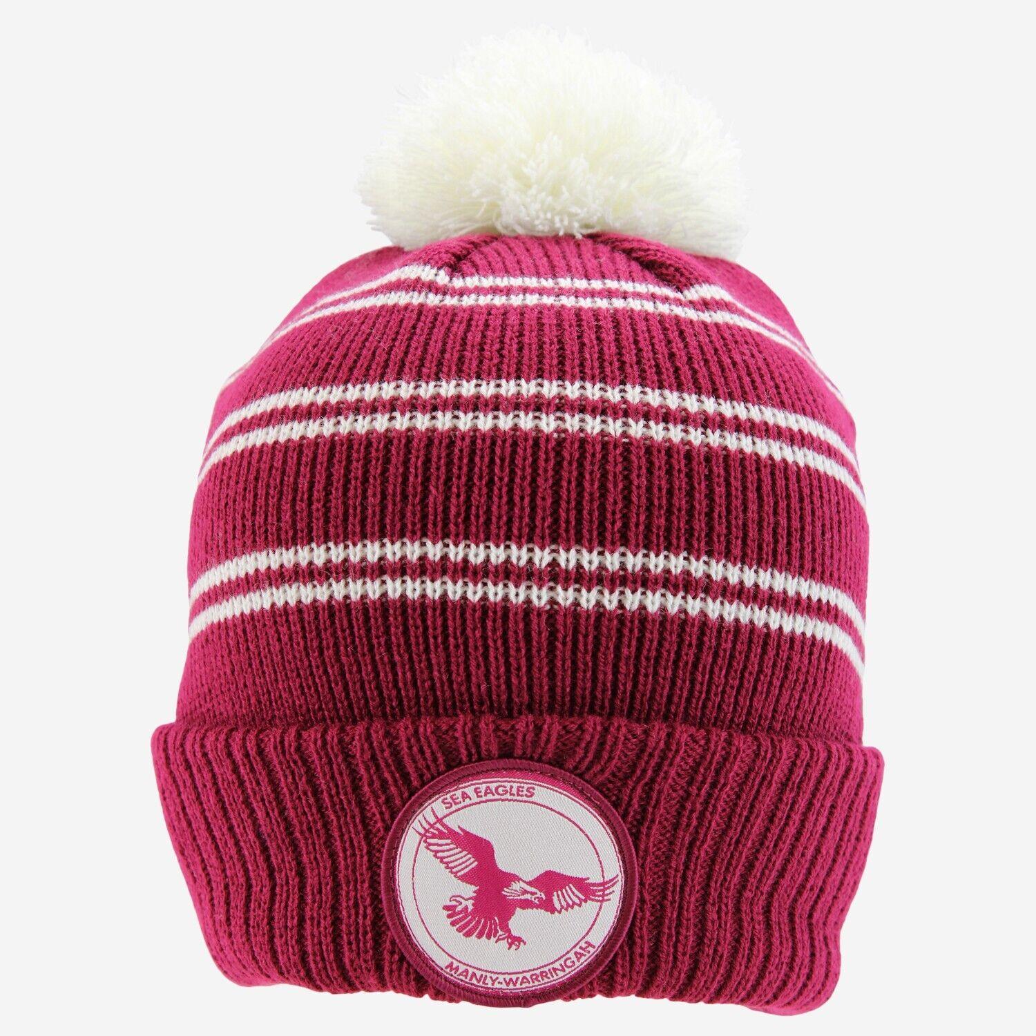 NRL Retro Beanie - Manly Sea Eagles - Winter Hat - Image 2