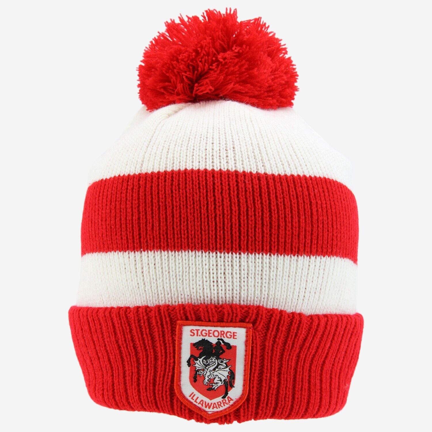 NRL Retro Beanie - St George Illawarra Dragons - Winter Hat - Image 2