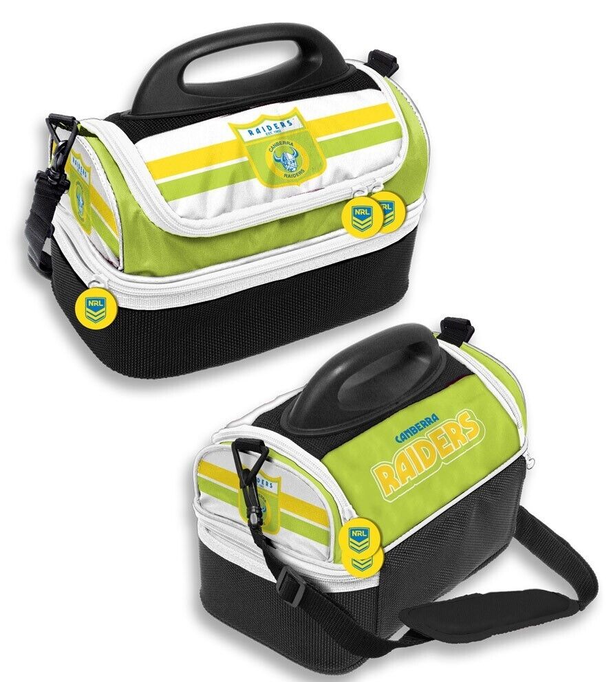 NRL Retro Dome Cooler Bag - Canberra Raiders - Insulated - Lunch Box - Image 2