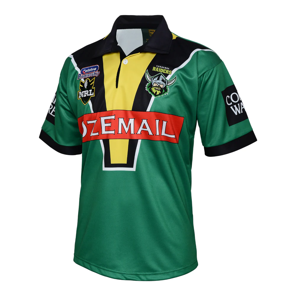 NRL Retro Heritage Jersey - Canberra Raiders 2001 - Rugby League