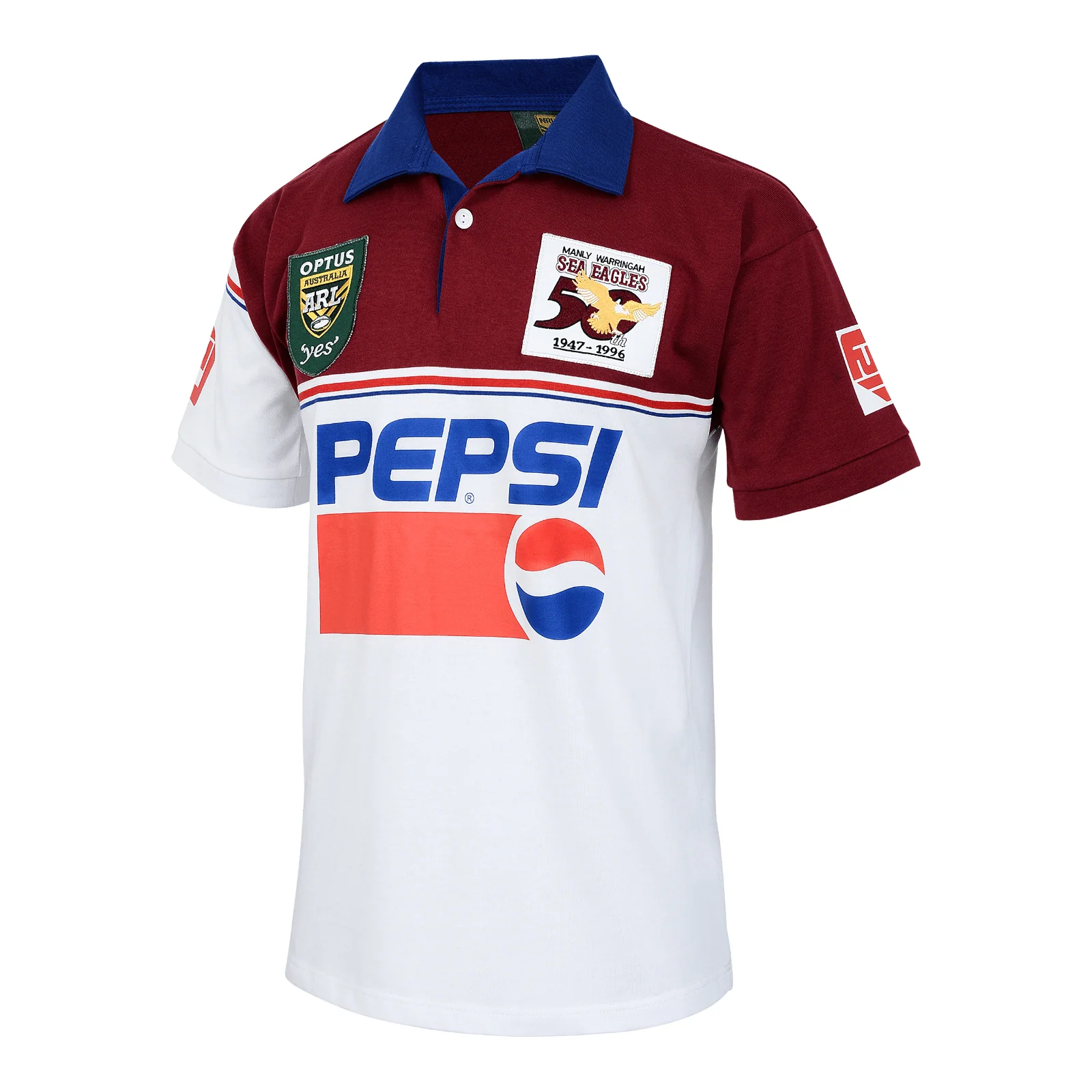 NRL Retro Heritage Jersey - Manly Sea Eagles 1996 - Rugby League