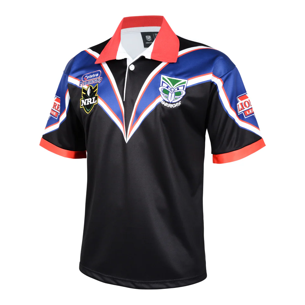 NRL Retro Heritage Jersey - New Zealand Warriors 2001 - Rugby League