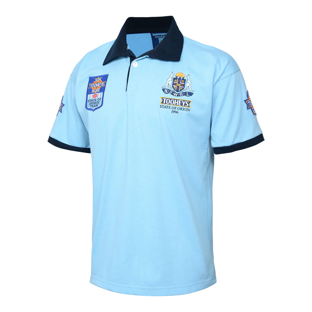 NRL Retro Heritage Jersey - NSW Blues 1996 - State of Origin - New South Wales