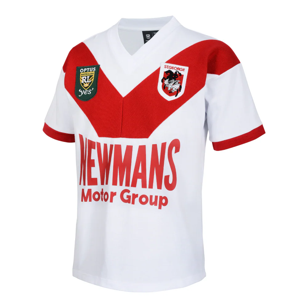 NRL Retro Heritage Jersey - St George Dragons 1996 - Rugby League