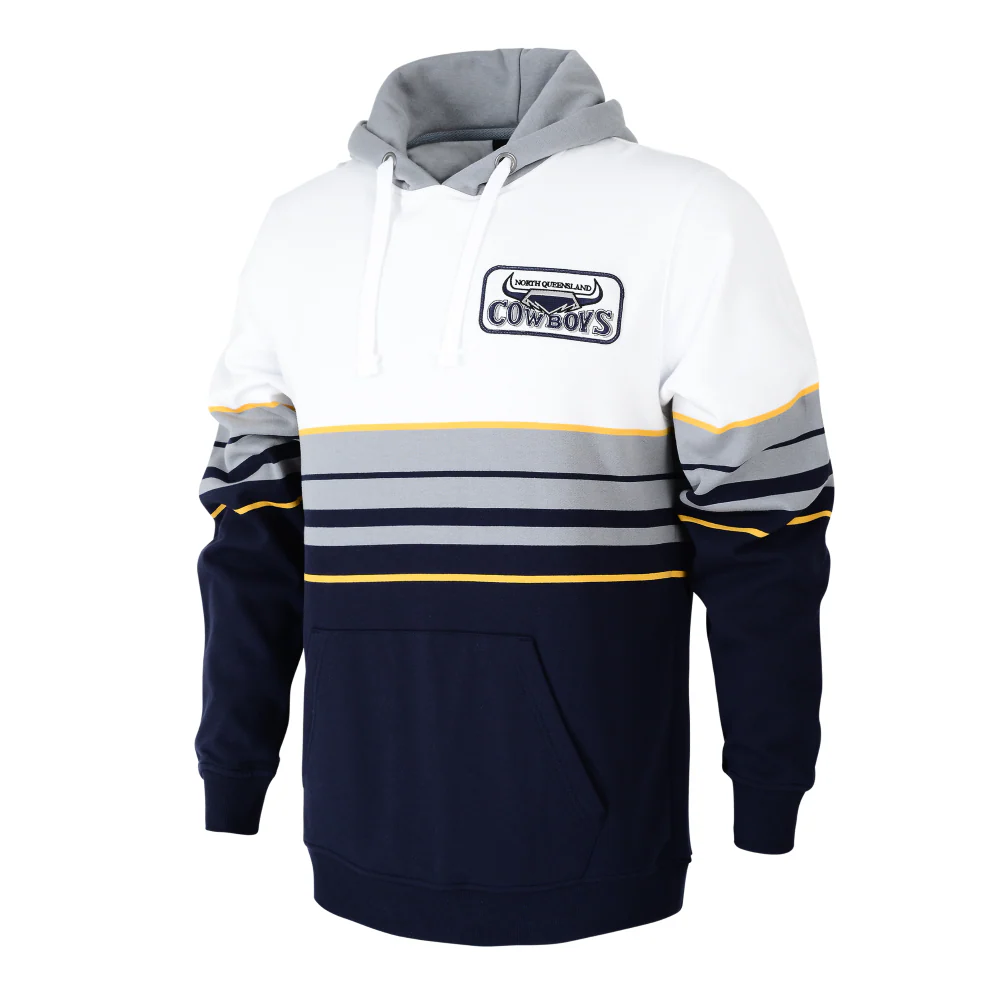 NRL Retro Hoodie - North Queensland Cowboys - Adult - Mens - Pullover