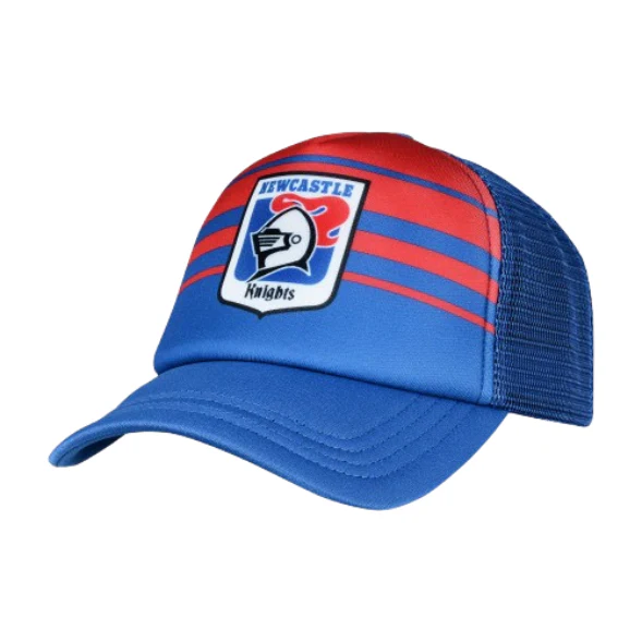 NRL Retro Trucker Cap - Newcastle Knights - Hat - Adult - Image 2