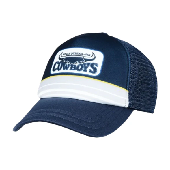 NRL Retro Trucker Cap - North Queensland Cowboys - Hat - Adult