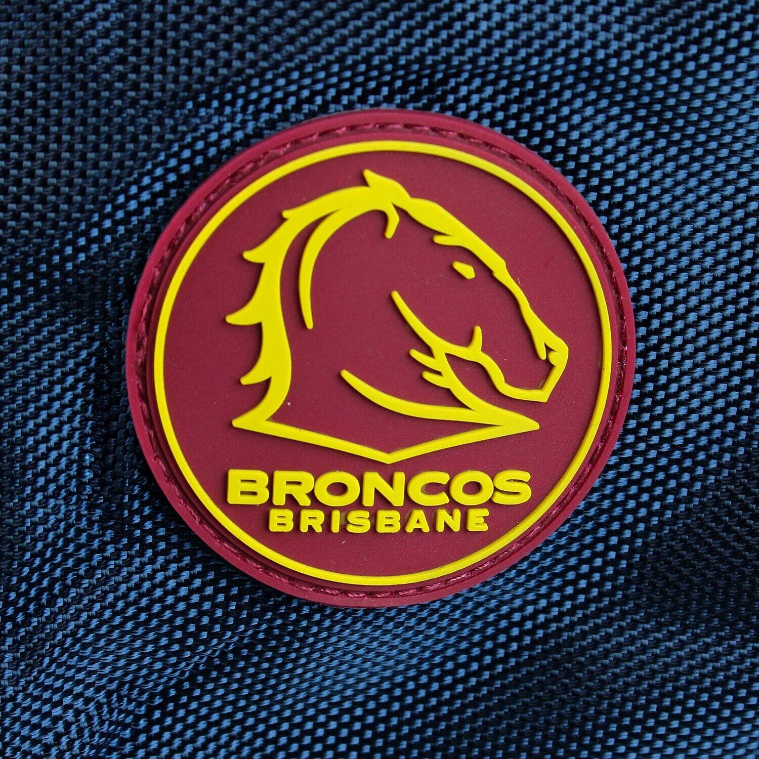 NRL Shadow Sports Bag - Brisbane Broncos - Gym Travel Duffle Bag - Image 2