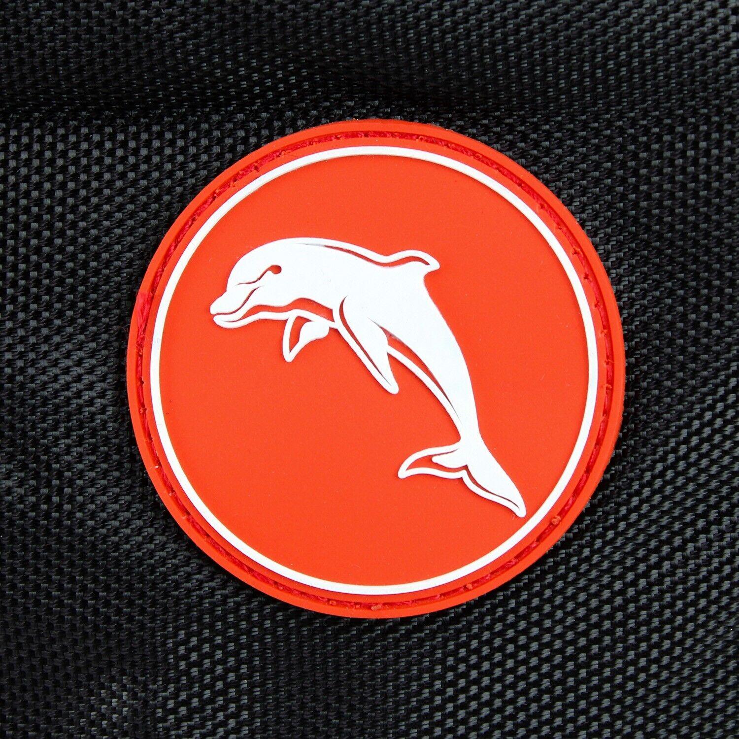 NRL Shadow Sports Bag - Dolphins - Gym Travel Duffle Bag - Image 2