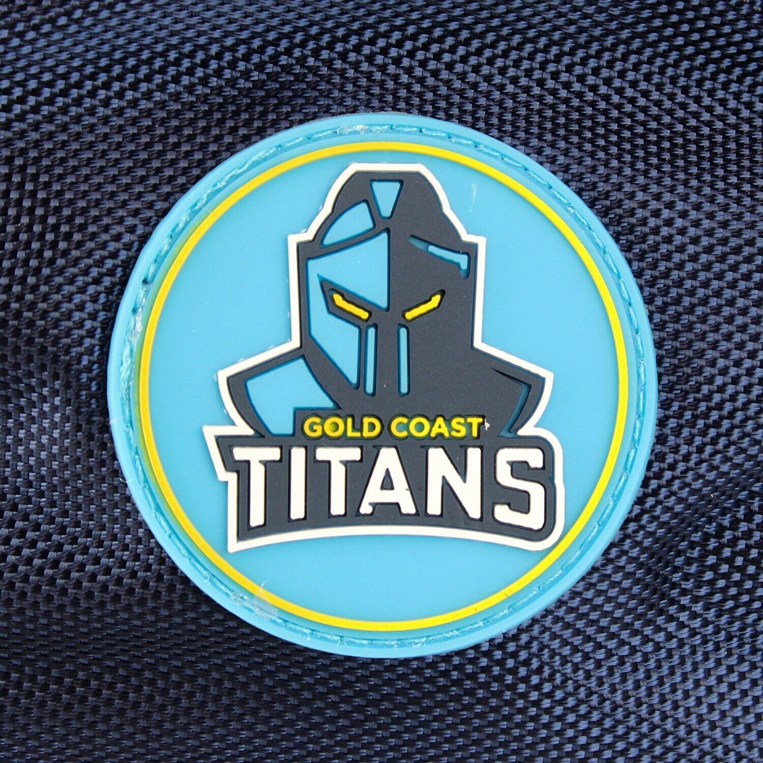 NRL Shadow Sports Bag - Gold Coast Titans - Gym Travel Duffle Bag - Image 2