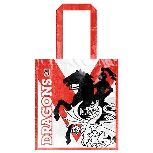 NRL Shopping Bags St George Illawarra Dragons - Re-Useable Carry Bag  Laminated - Image 2