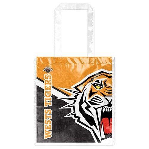 NRL Shopping Bags - West Tigers - Re-Useable Carry Bag - Laminated - Image 2
