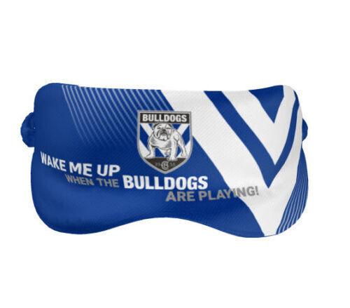 NRL Sleep Mask - Canterbury Bulldogs - Reversible - Washable - One Size - Image 2