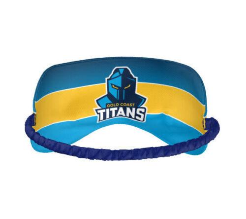 NRL Sleep Mask - Gold Coast Titans - Reversible - Washable - One Size - Image 3