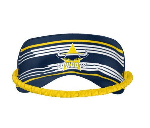 NRL Sleep Mask - North Queensland Cowboys - Reversible - Washable - One Size - Image 3