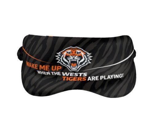 NRL Sleep Mask - West Tigers - Reversible - Washable - One Size - Image 2