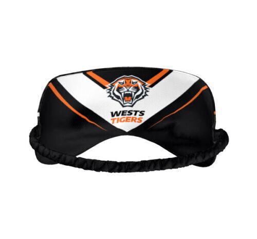 NRL Sleep Mask - West Tigers - Reversible - Washable - One Size - Image 3
