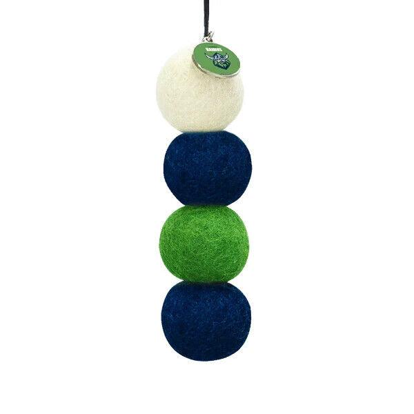 NRL Smelly Balls Set - Canberra Raiders - Re-useable Car Air Freshener - Image 2