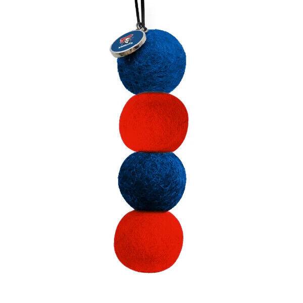 NRL Smelly Balls Set - Newcastle Knights - Re-useable Car Air Freshener - Image 2