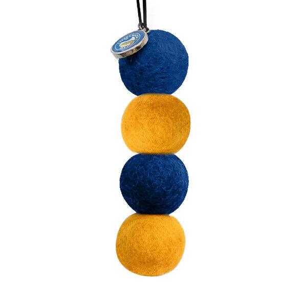 NRL Smelly Balls Set - Paramatta Eels - Re-useable Car Air Freshener - Image 2