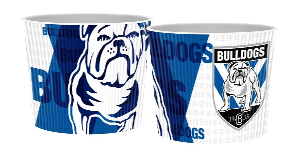 NRL Snack Bowl - Canterbury Bulldogs - Lenticular