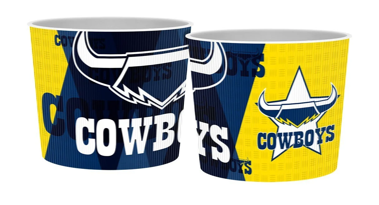 NRL Snack Bowl - North Queensland Cowboys - Lenticular - Image 2