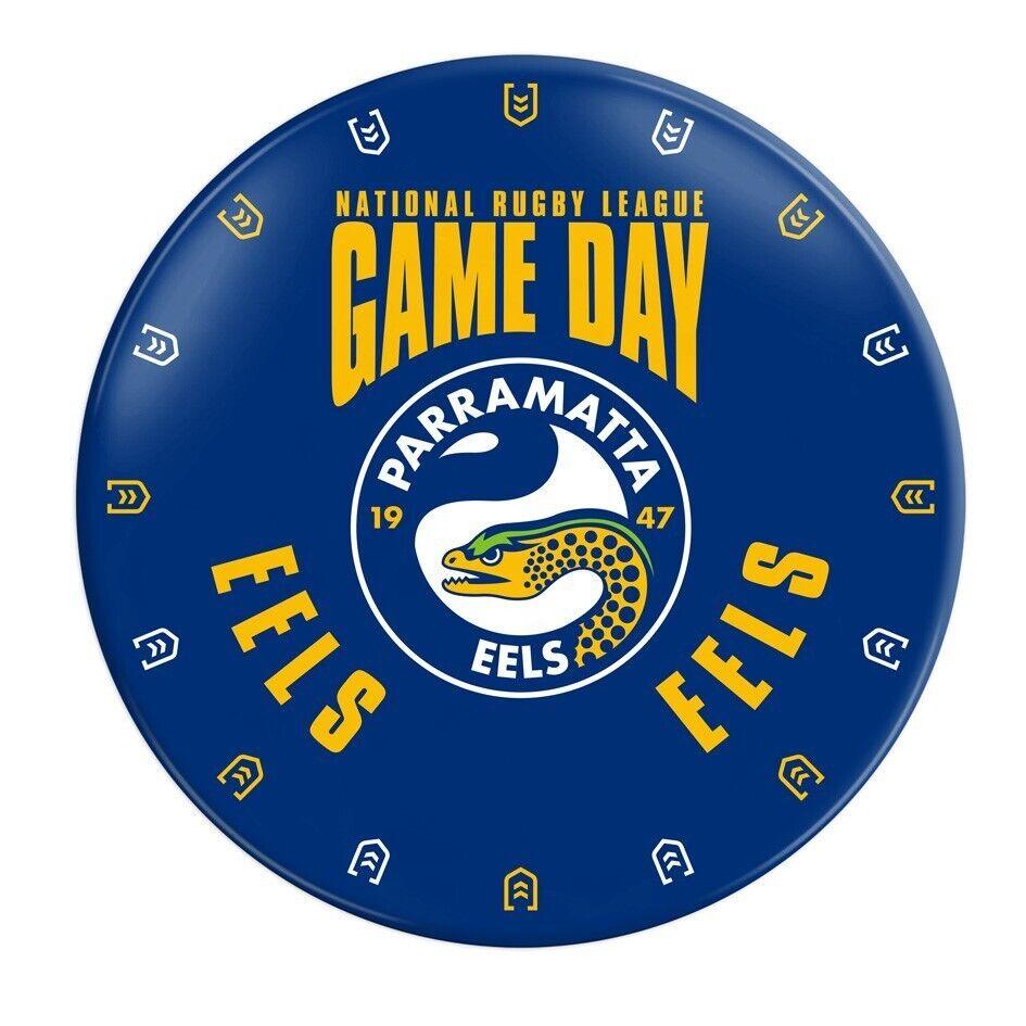 NRL Snack Plate - Paramatta Eels - 20cm diameter - Melamine - Single - Image 2