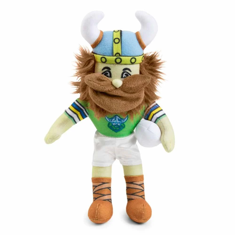NRL Soft Plush Mascot Toy - Canberra Raiders - Team Mascot - 27cm
