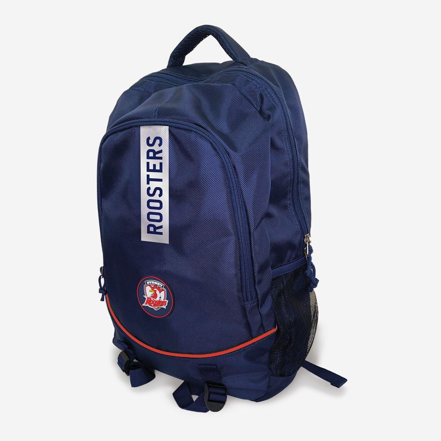 NRL Stirling Backpack - Sydney Roosters - 49x32x12cm - Nylon Bag - Image 2