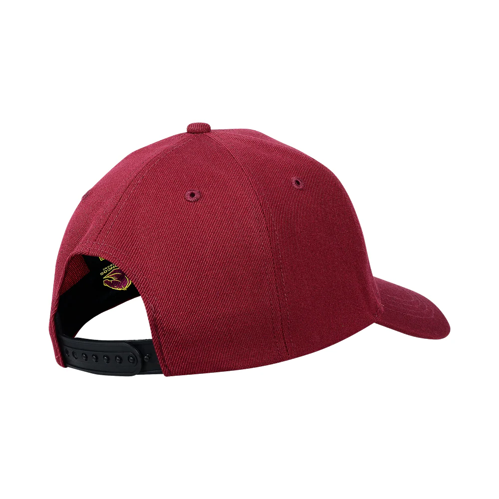 NRL Structured Cap - Brisbane Broncos - Maroon - Hat - Adult - Image 2