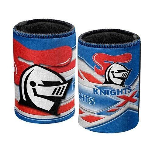NRL Stubby Can Cooler - Newcastle Knights - Drink - Rubber Base - Neoprene - Image 2