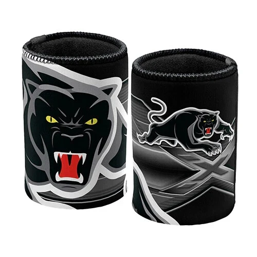 NRL Stubby Can Cooler - Penrith Panthers - Drink - Rubber Base - Neoprene - Image 2