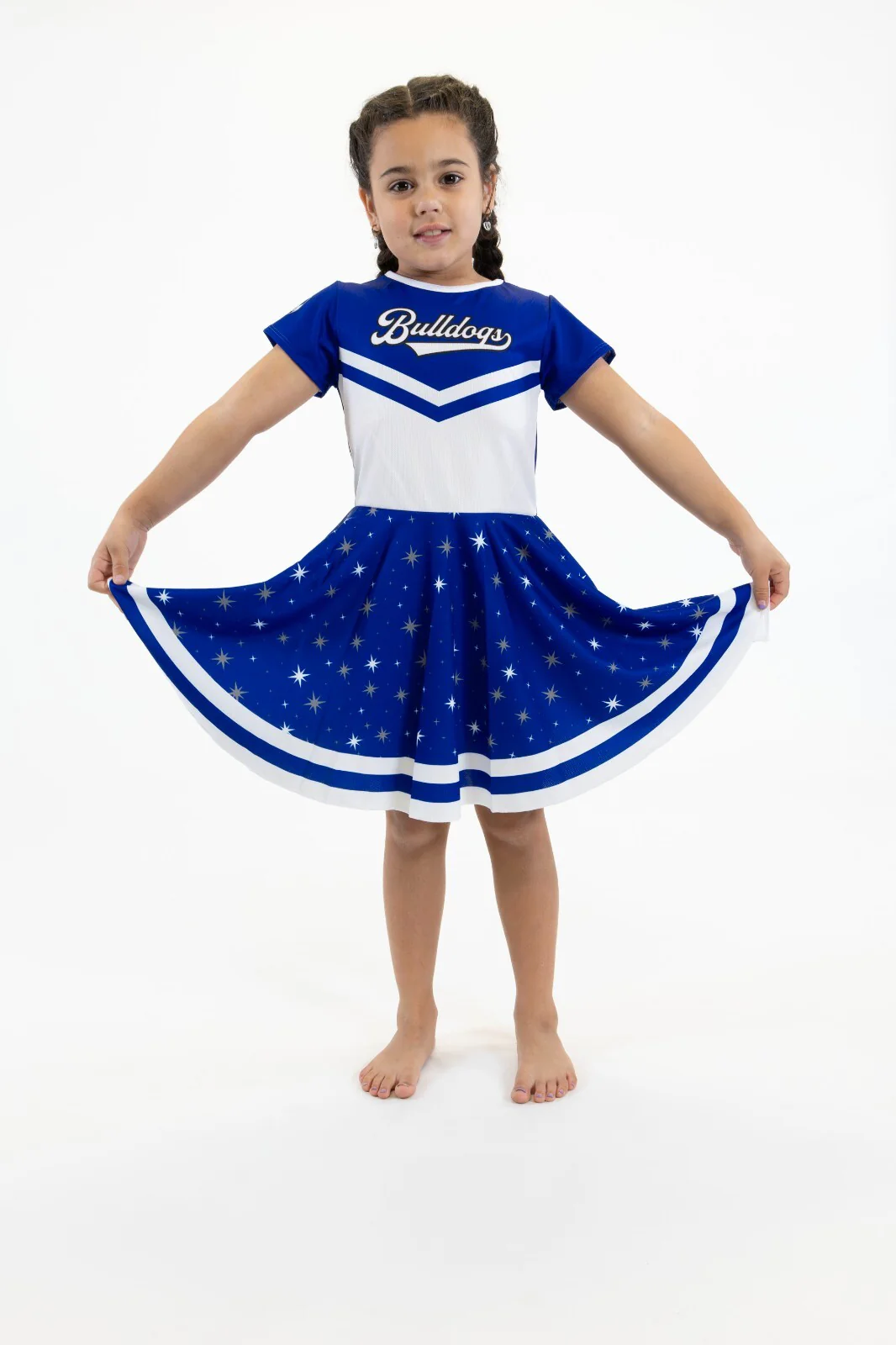 NRL Superstar Dress - Canterbury Bulldogs - Girls - Toddler - Kid - Image 2