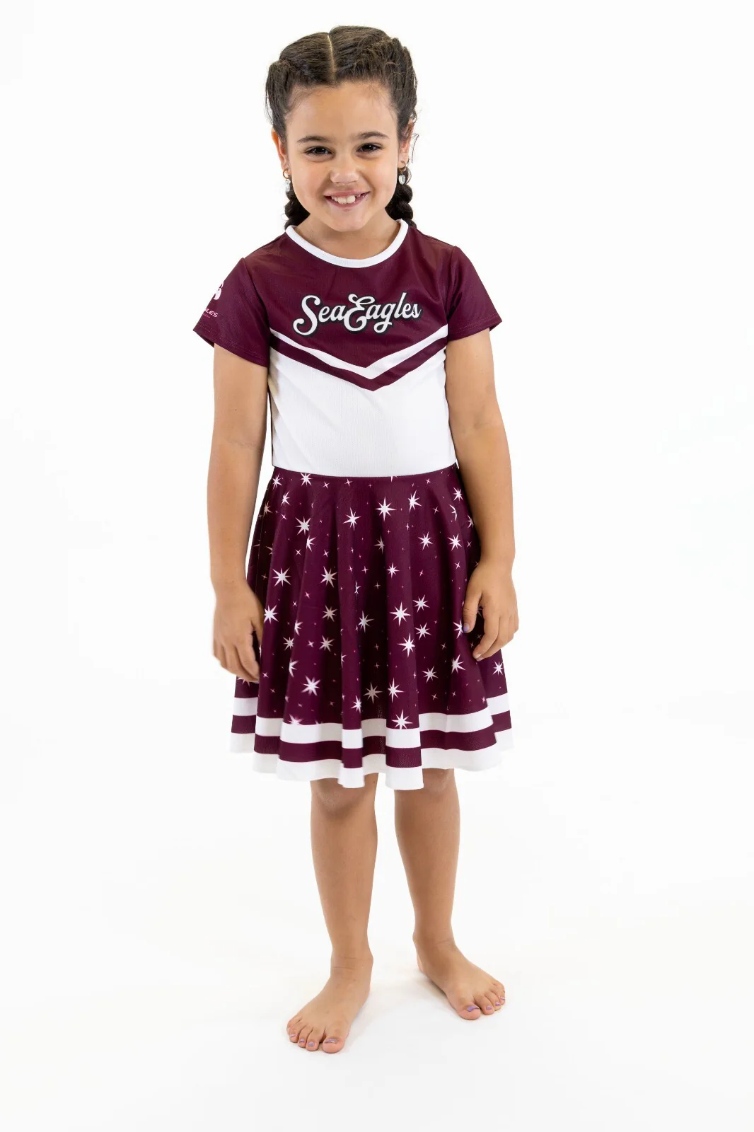 NRL Superstar Dress - Manly Sea Eagles - Girls - Toddler - Kid