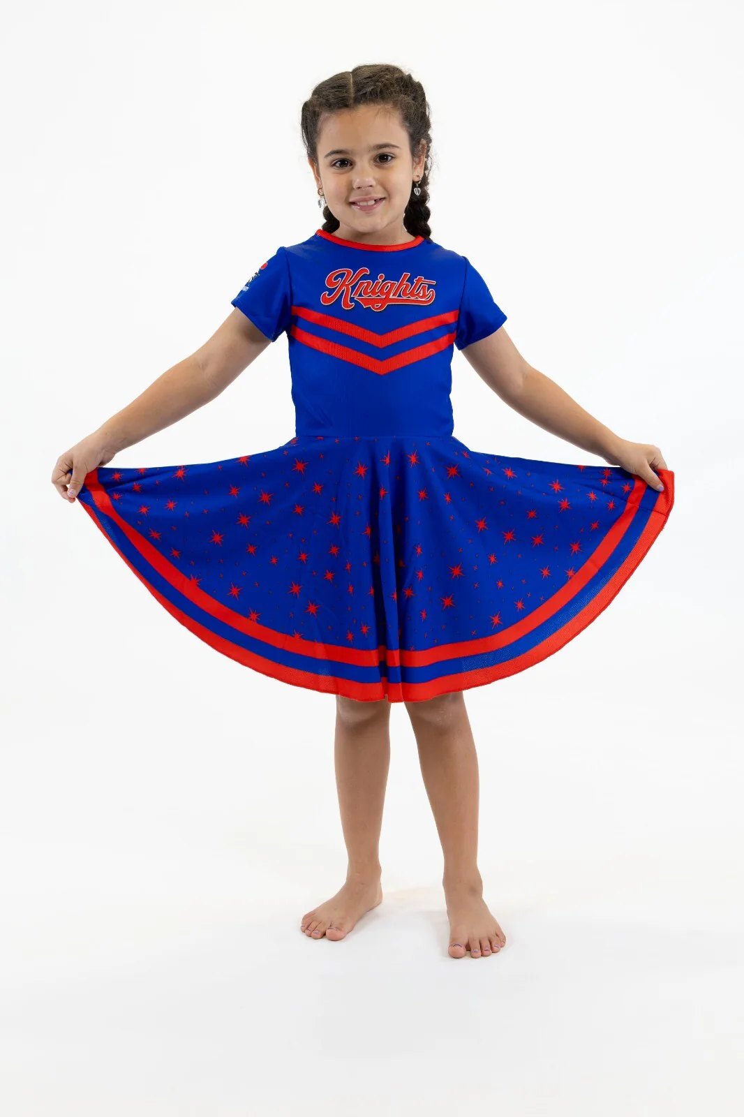 NRL Superstar Dress - Newcastle Knights - Girls - Toddler - Kid - Image 2