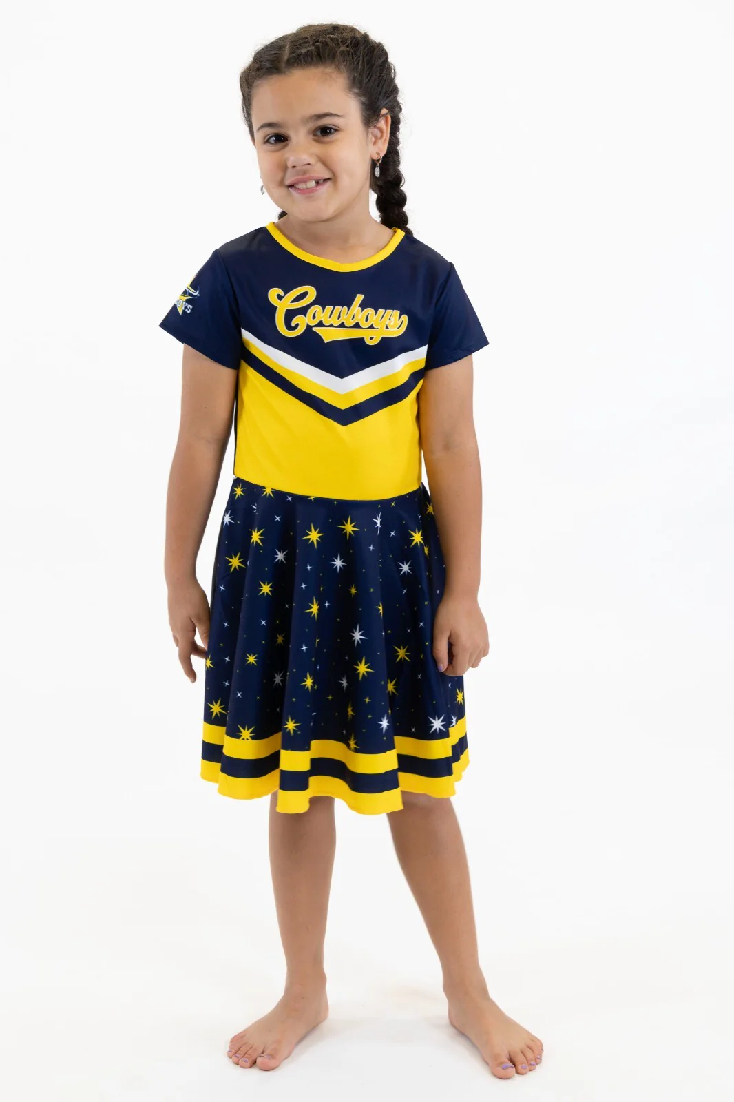 NRL Superstar Dress - North Queensland Cowboys - Girls - Toddler - Kid