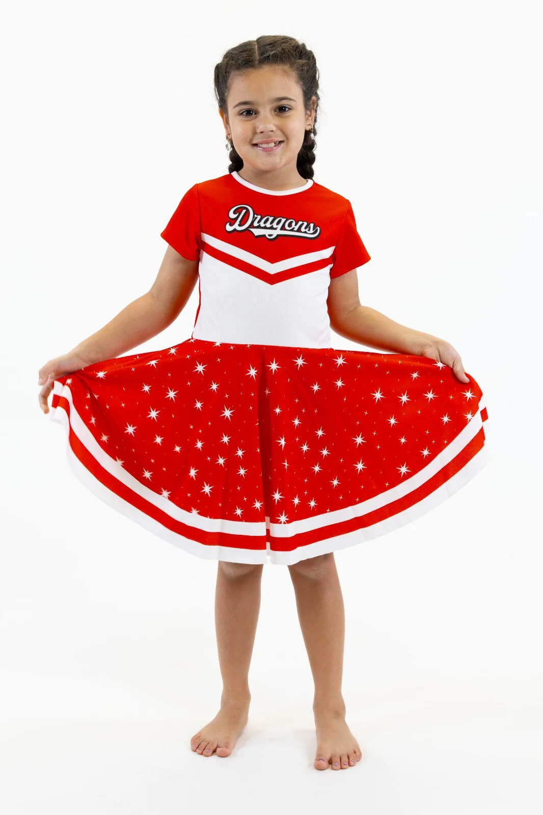 NRL Superstar Dress - St George Illawarra Dragons - Girls - Toddler - Kid - Image 2