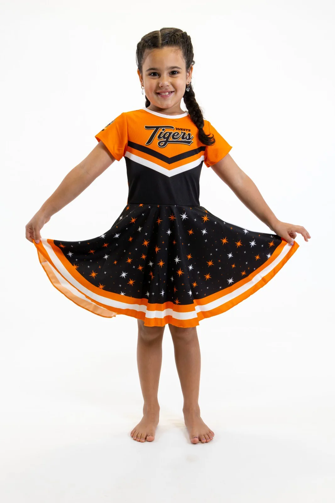 NRL Superstar Dress - West Tigers - Girls - Toddler - Kid