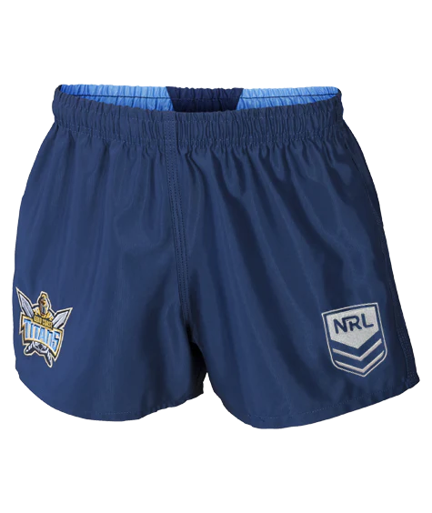 NRL Supporter Footy Shorts - Gold Coast Titans - Kids Youth Adults - - Image 4