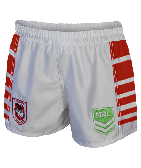 NRL Supporter Footy Shorts - St George Illawarra Dragons - Kids Youth Adults - Image 3