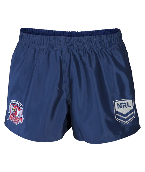 NRL Supporter Footy Shorts - Sydney Roosters - Kids Youth Adults - Image 8