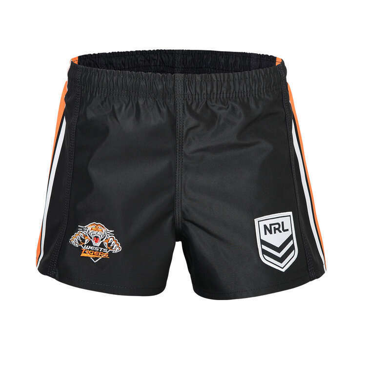 NRL Supporter Footy Shorts - West Tigers - Away Stripe - Adult - Mens - Image 6