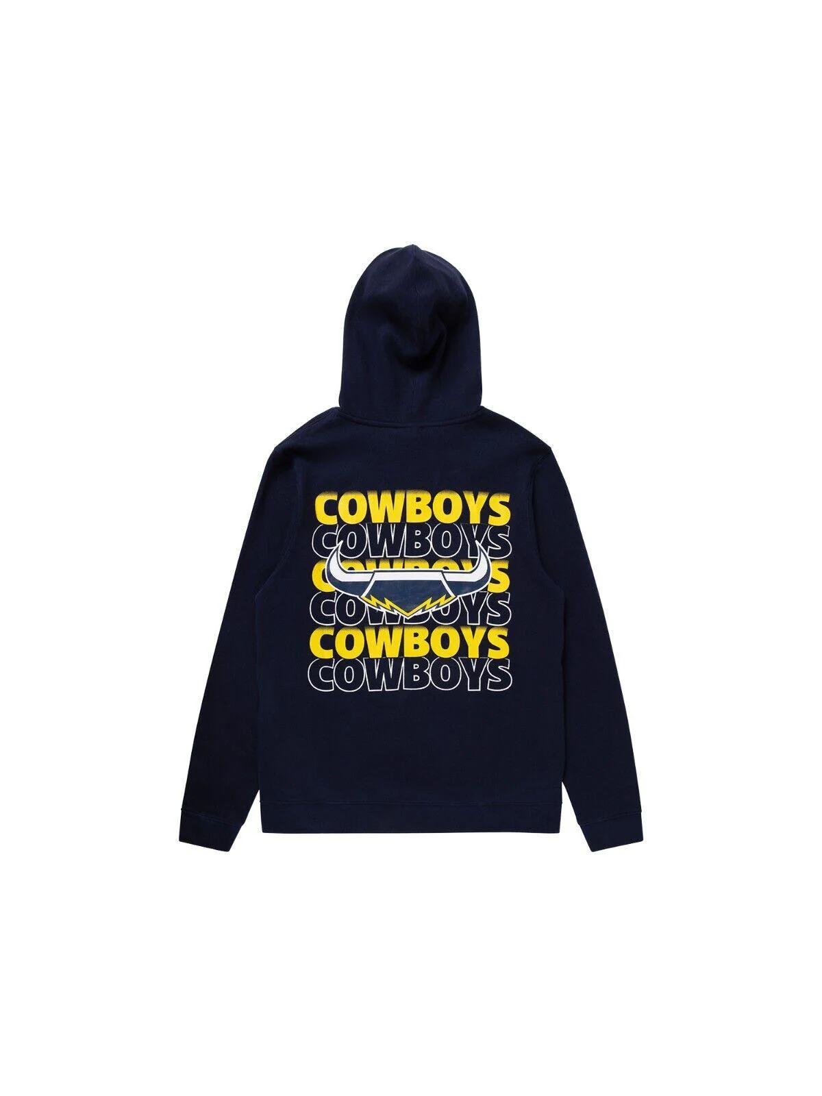 NRL Supporter Hoodie - North Queensland Cowboys - Adult - Mens - Hoody - Jumper - Image 2