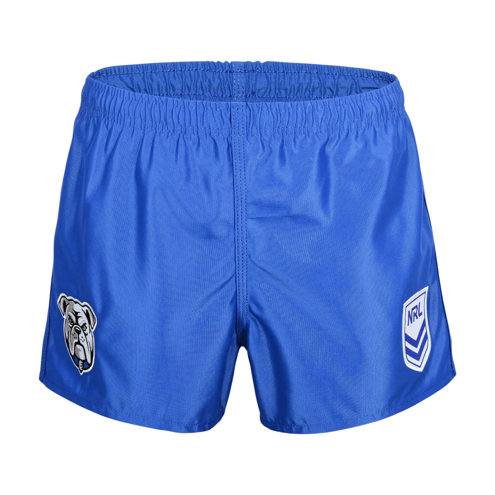 NRL Supporter Shorts - Canterbury Bulldogs - Adult - Mens - 2026