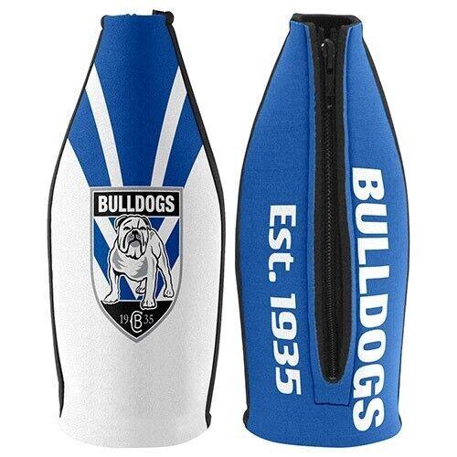 NRL Tallie Stubby Cooler - Canterbury Bulldogs - Tally - Drink Cooler - Zipper - Image 2