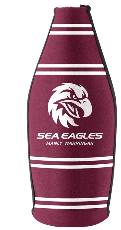 NRL Tallie Stubby Cooler - Manly Sea Eagles - Tally - Beer Wine Holder